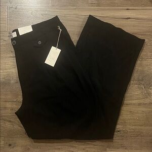 a new day Women’s Classic Black Wide Leg Dress Pants
